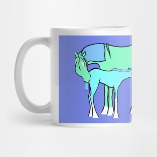 Mare and Foal 9 Mug